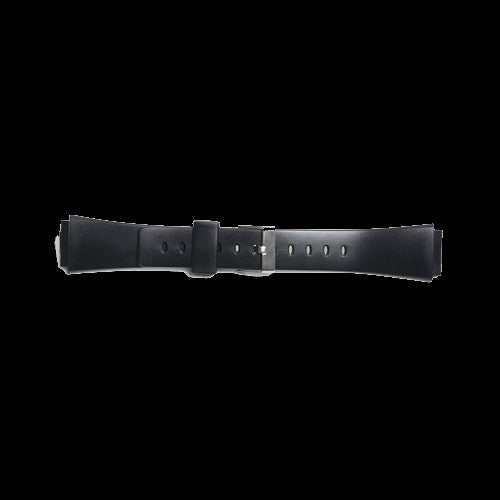 Correa de reloj de goma de silicona negra MWC de 20mm