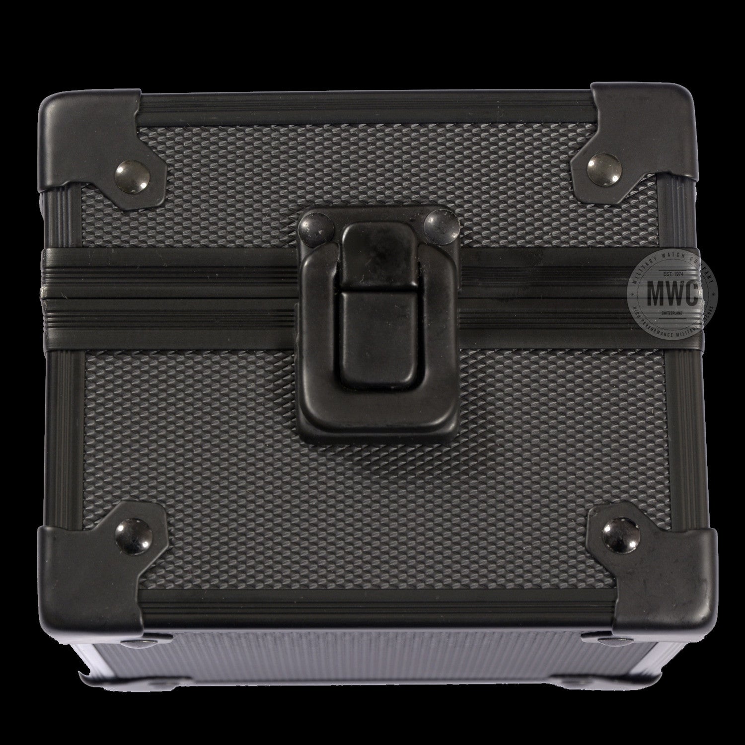 MWC Schützende Reise-Uhrenbox mit leerer Platte zur Anpassung/Gravur