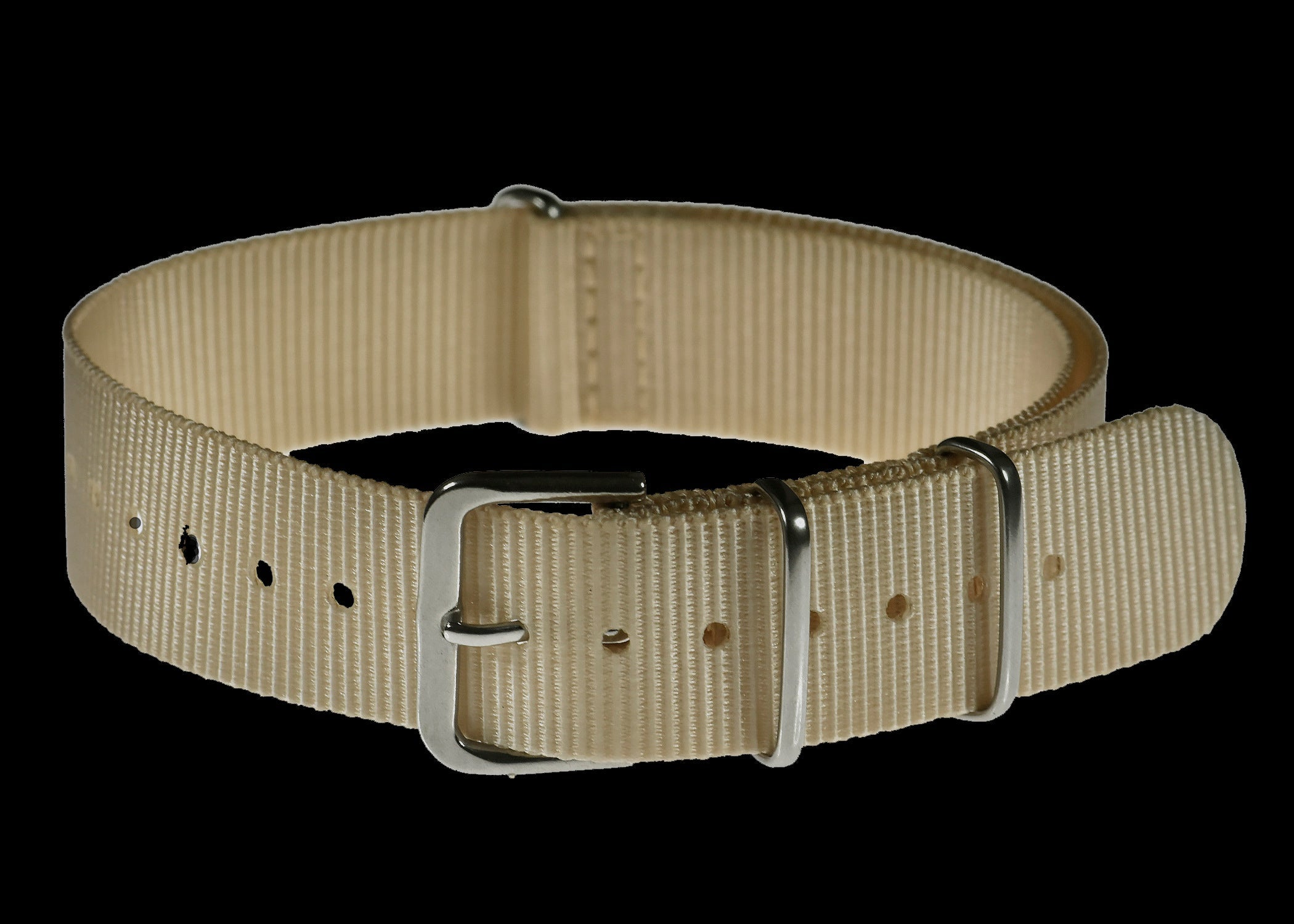 18mm NATO-Gurtband - Hellbeige / Wüstemuster