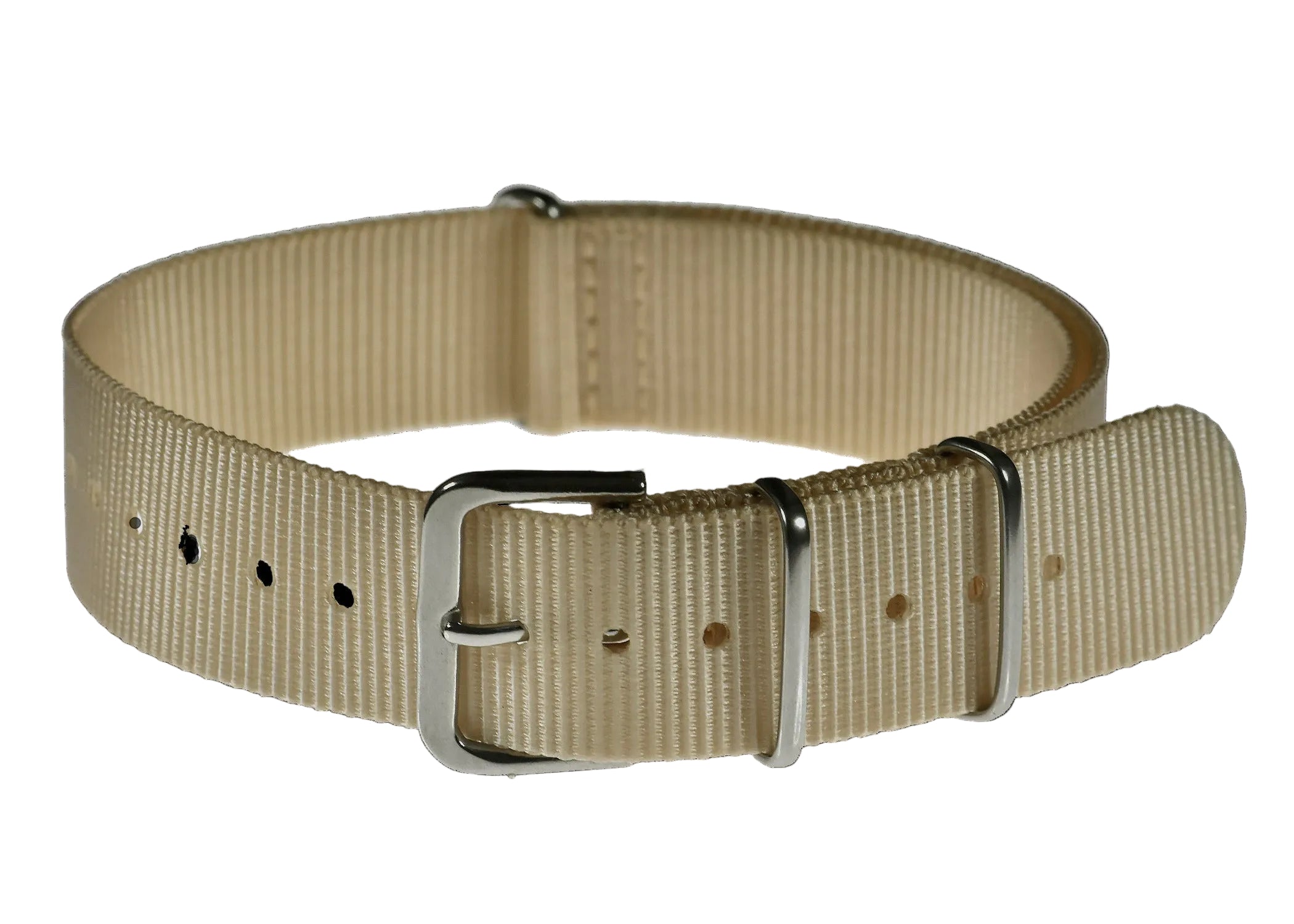 18mm NATO-Gurtband - Hellbeige / Wüstemuster