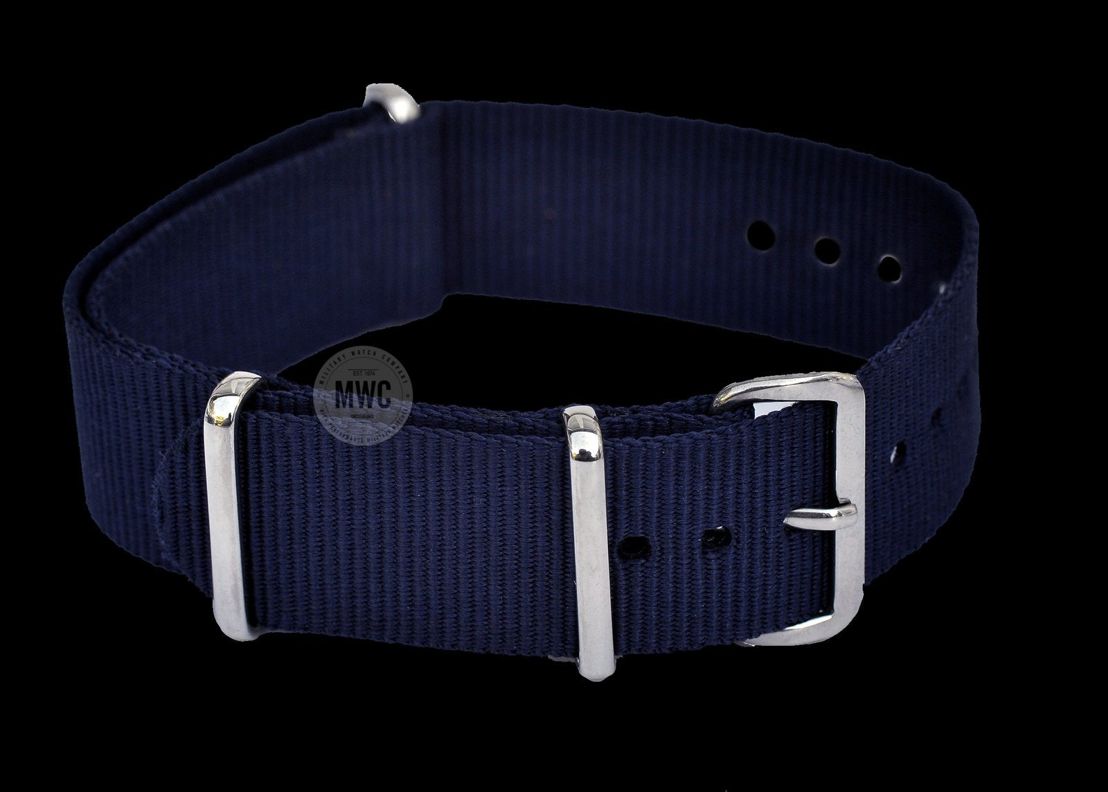 18mm Marineblaues NATO Militär-Uhrenarmband