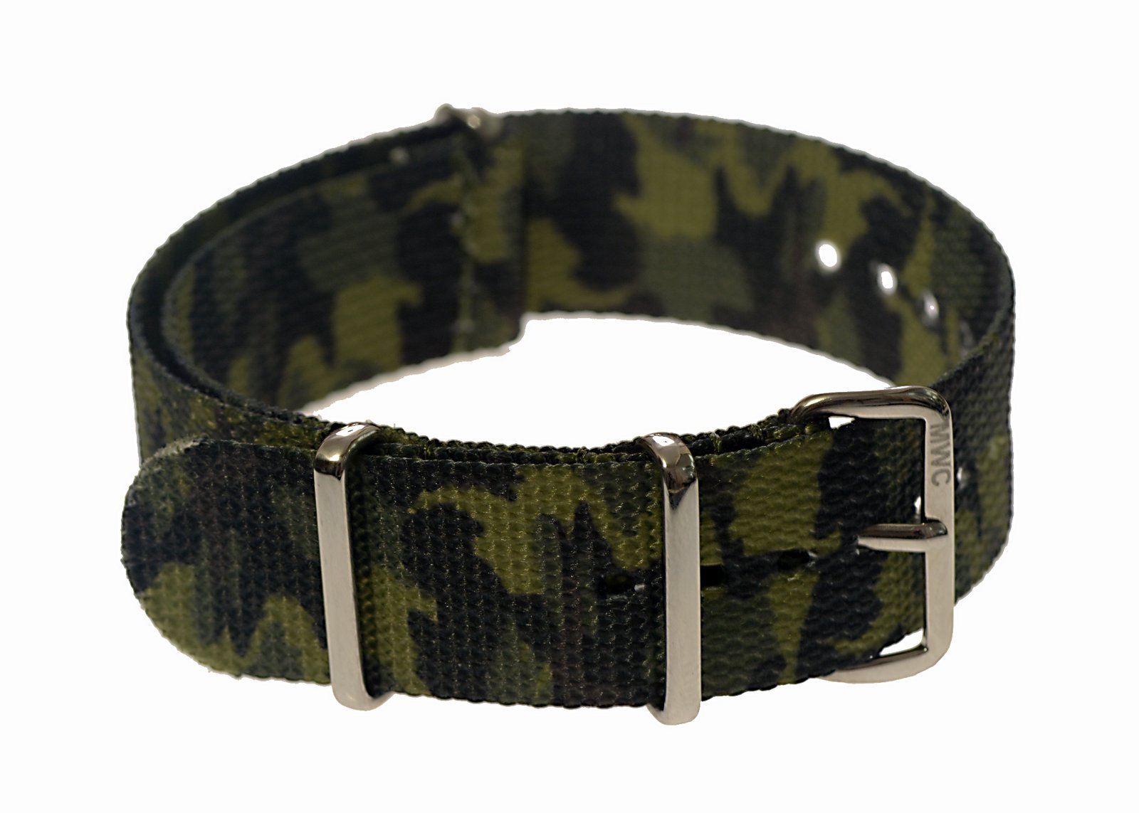 20mm Dschungel-/Tropen-Camouflage NATO Militär-Uhrenarmband