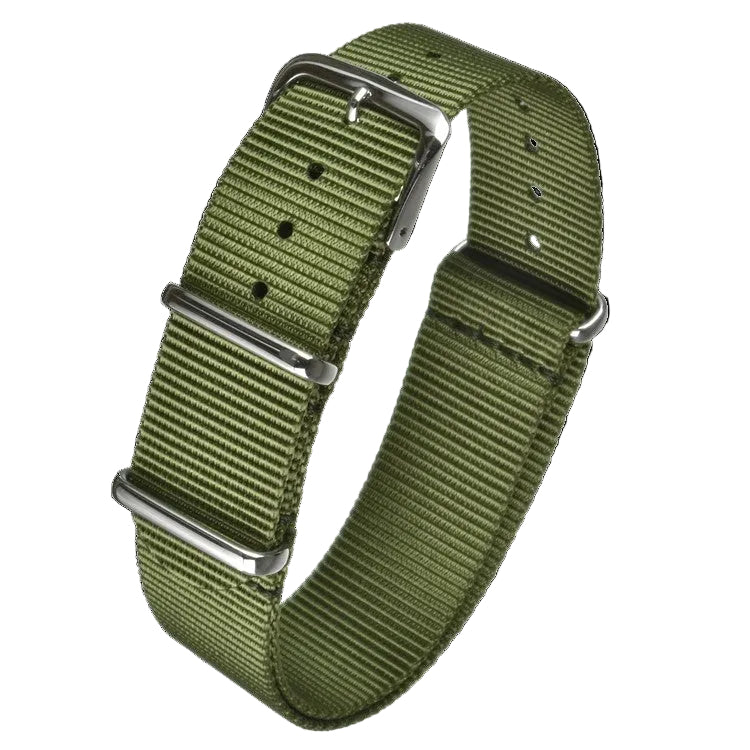 Correa de Reloj Militar NATO Oliva de 20mm