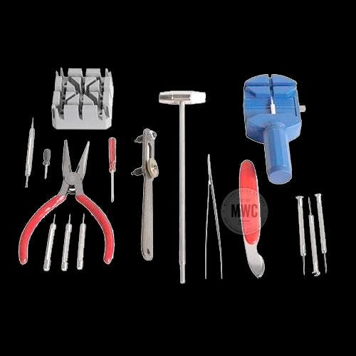 Kit de reparación de relojes y relojería de 16 piezas