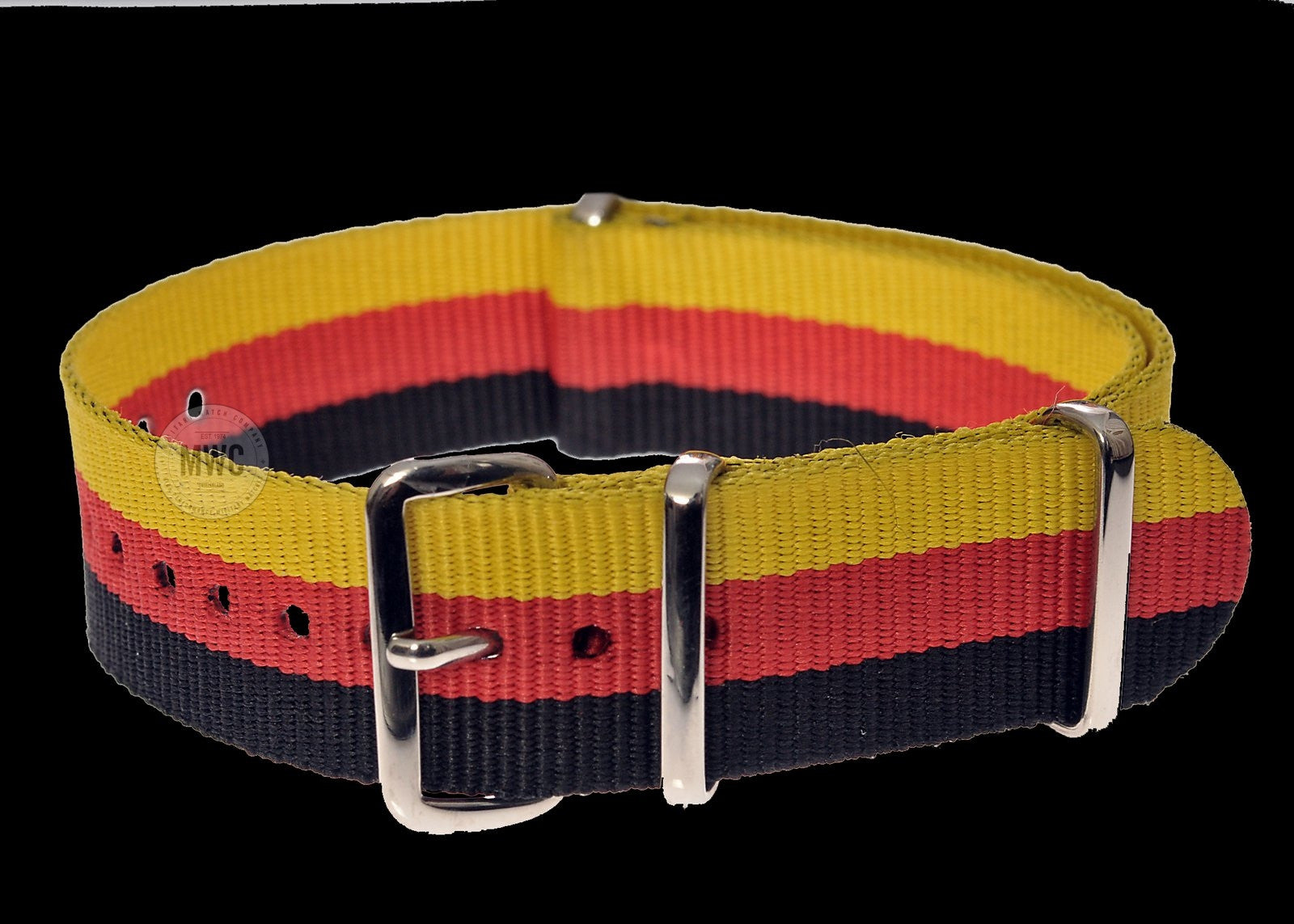 18mm Deutsches "Bund" NATO Militär-Uhrenarmband