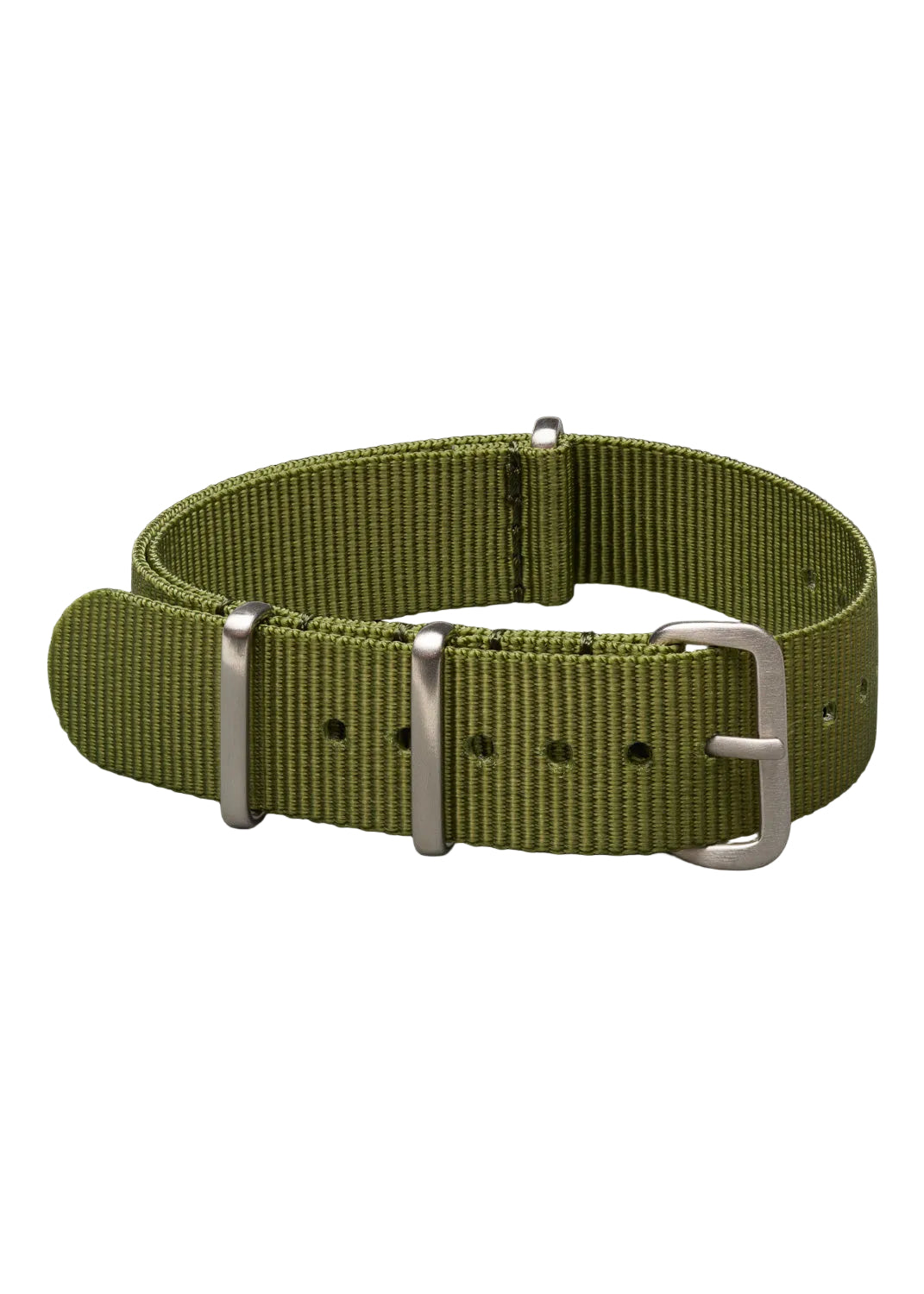 Correa de reloj militar NATO oliva de 18 mm