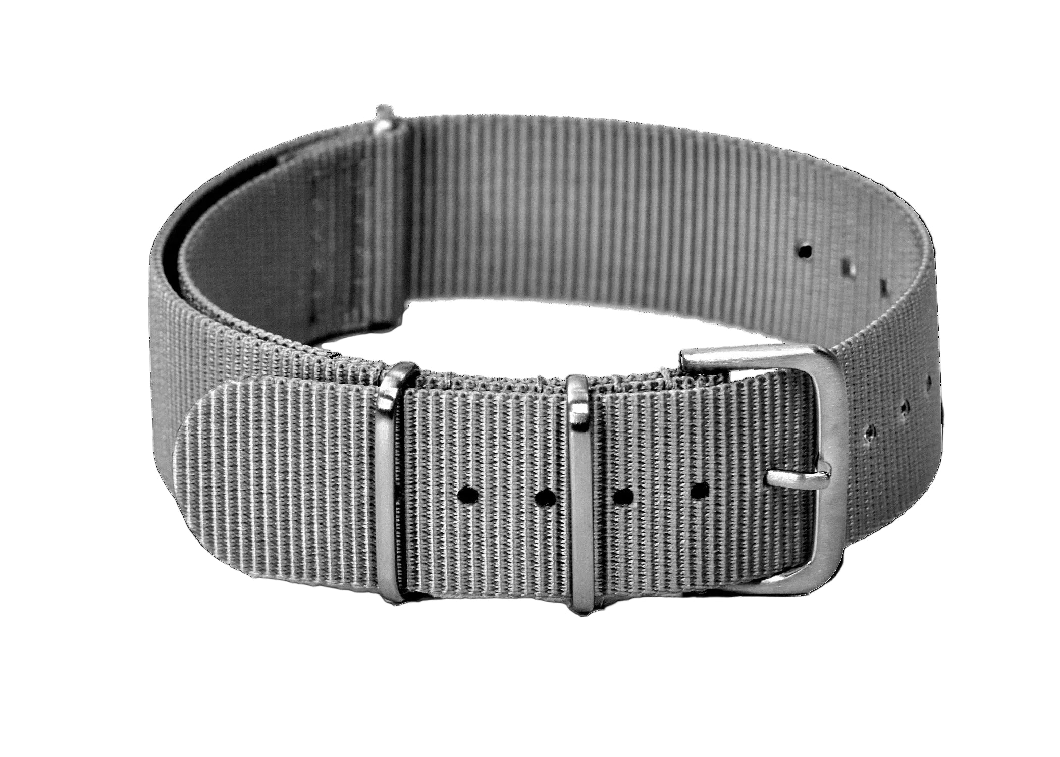 22mm Graues NATO Militär Uhrenarmband