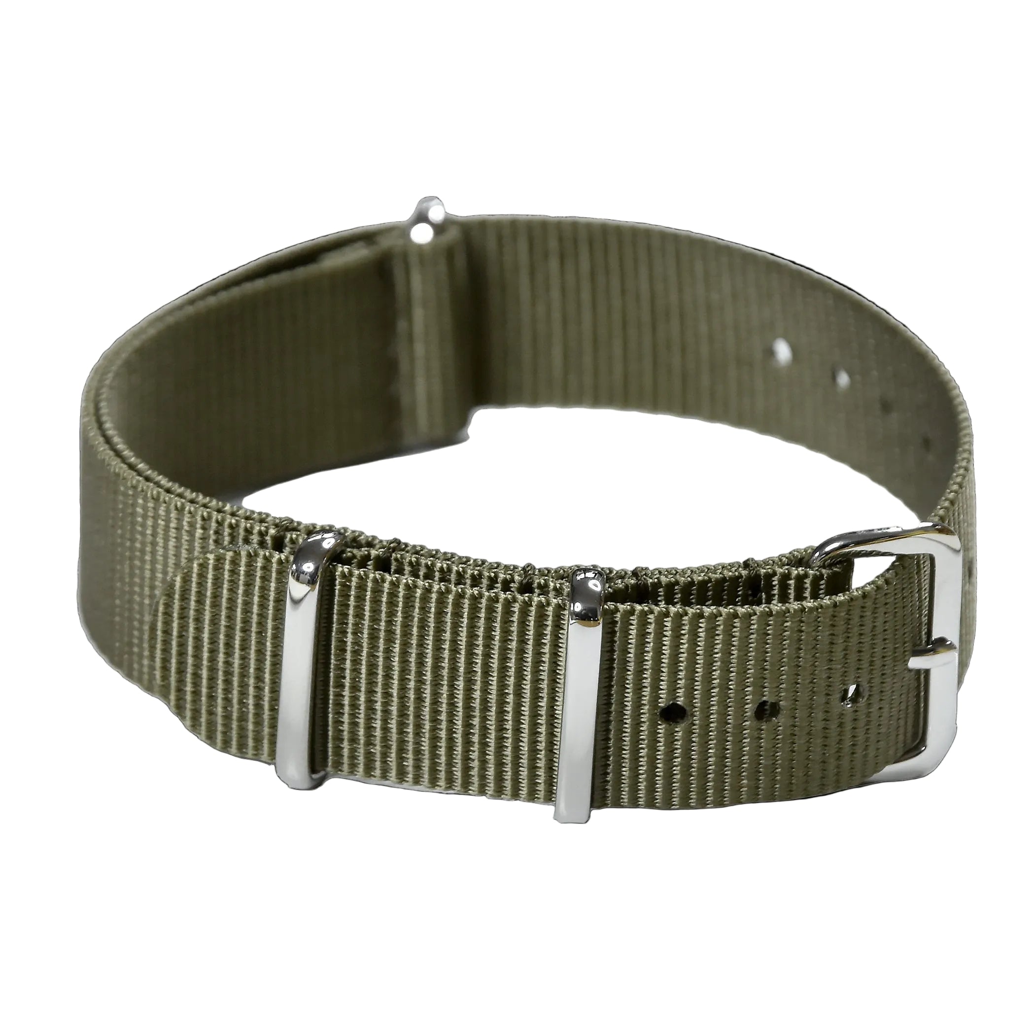18mm Grünes NATO Militär-Uhrenarmband
