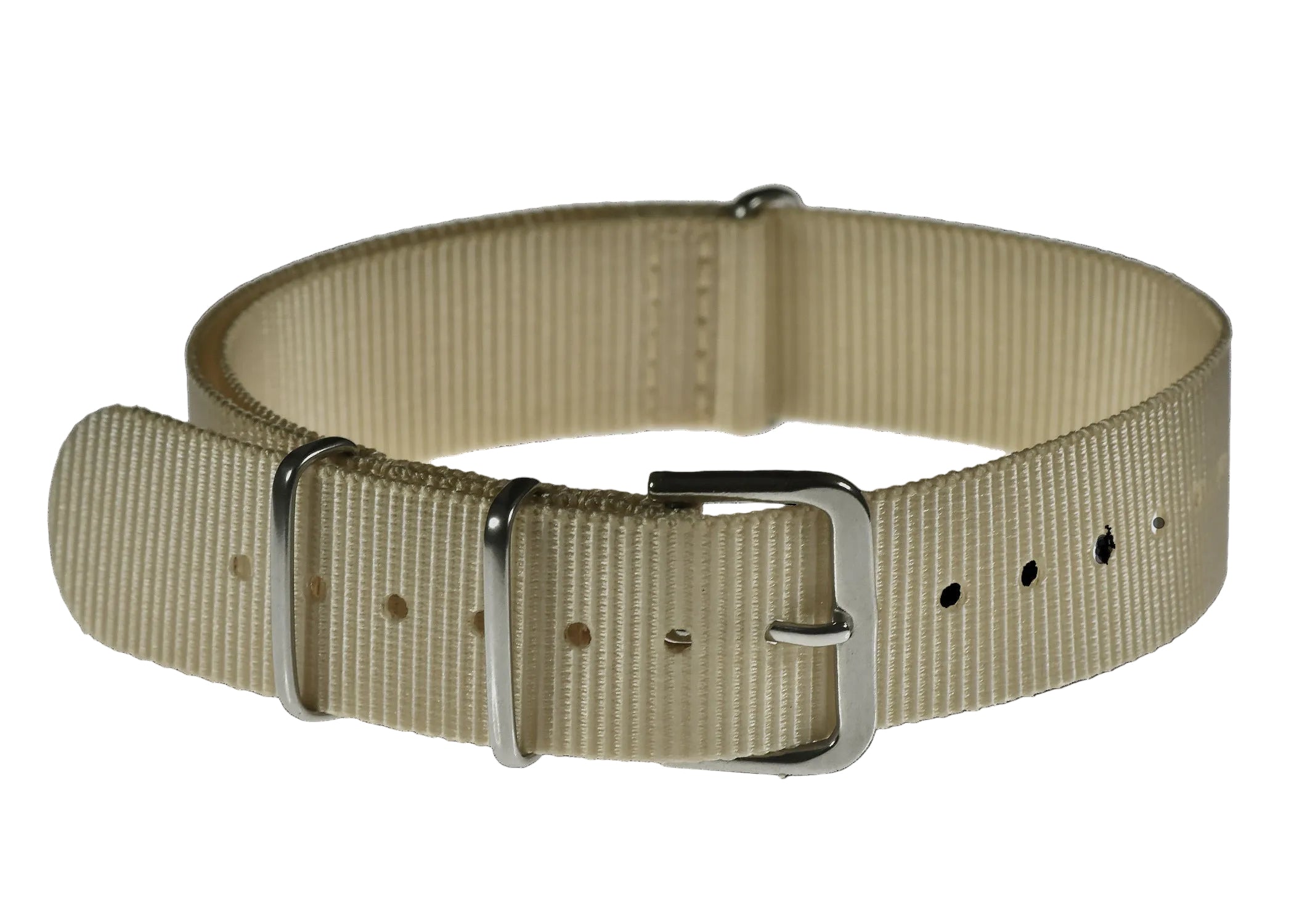18mm NATO-Gurtband - Hellbeige / Wüstemuster