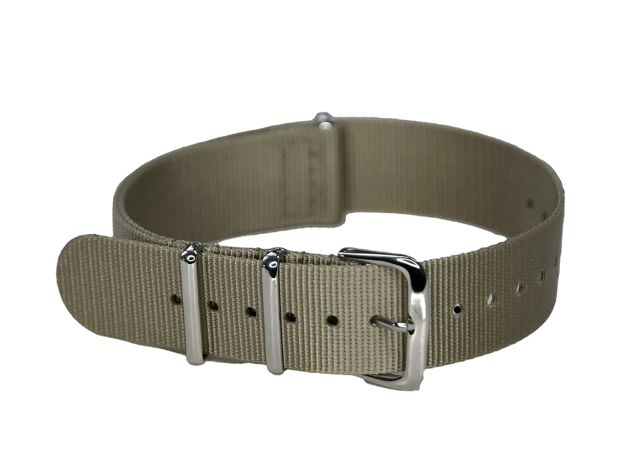 18mm "Helles Wüstensand-Muster" NATO Militär-Uhrenarmband