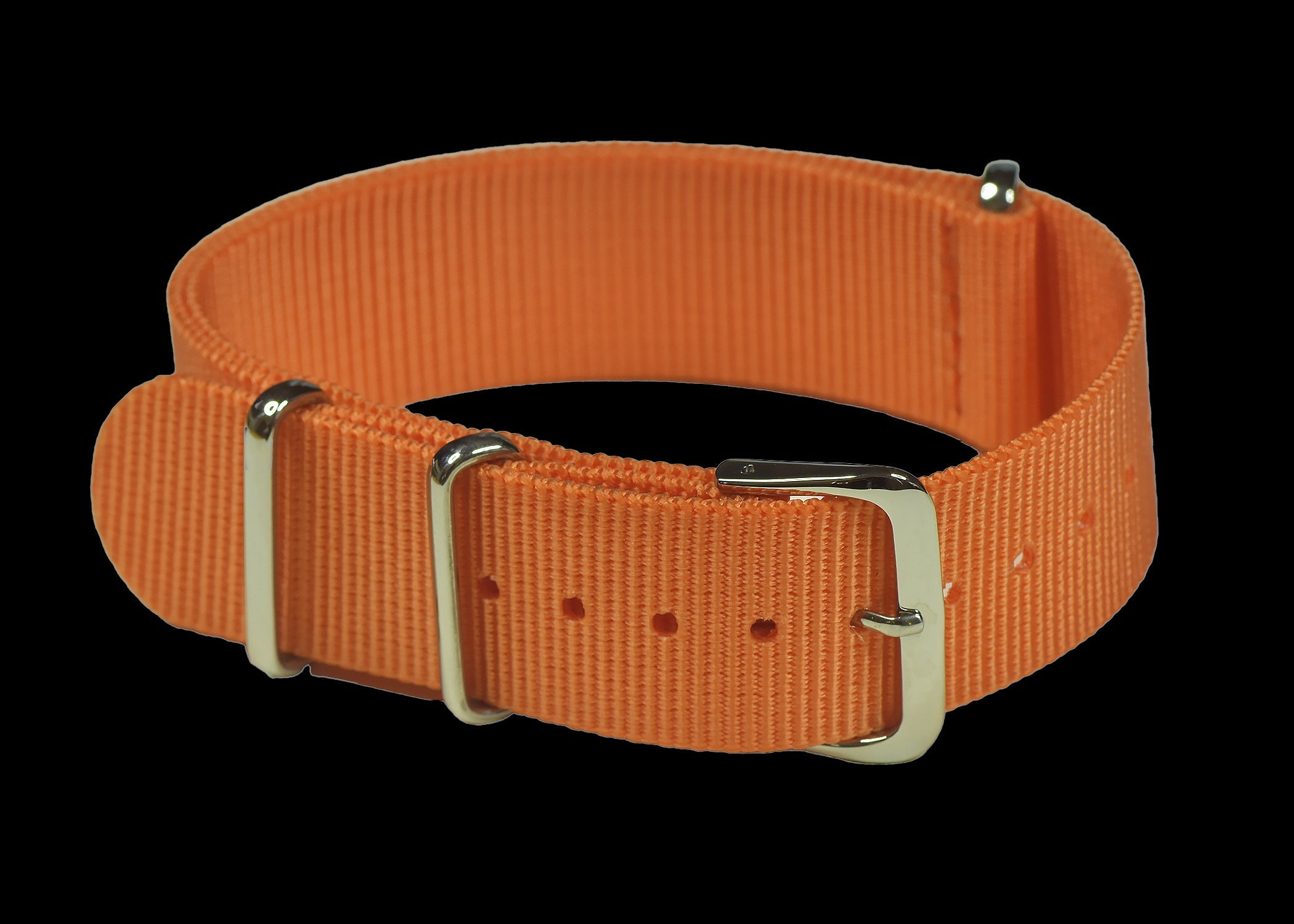18mm Orange Such- und Rettungs (Abgedämpftes SAR) NATO Militär-Uhrenarmband