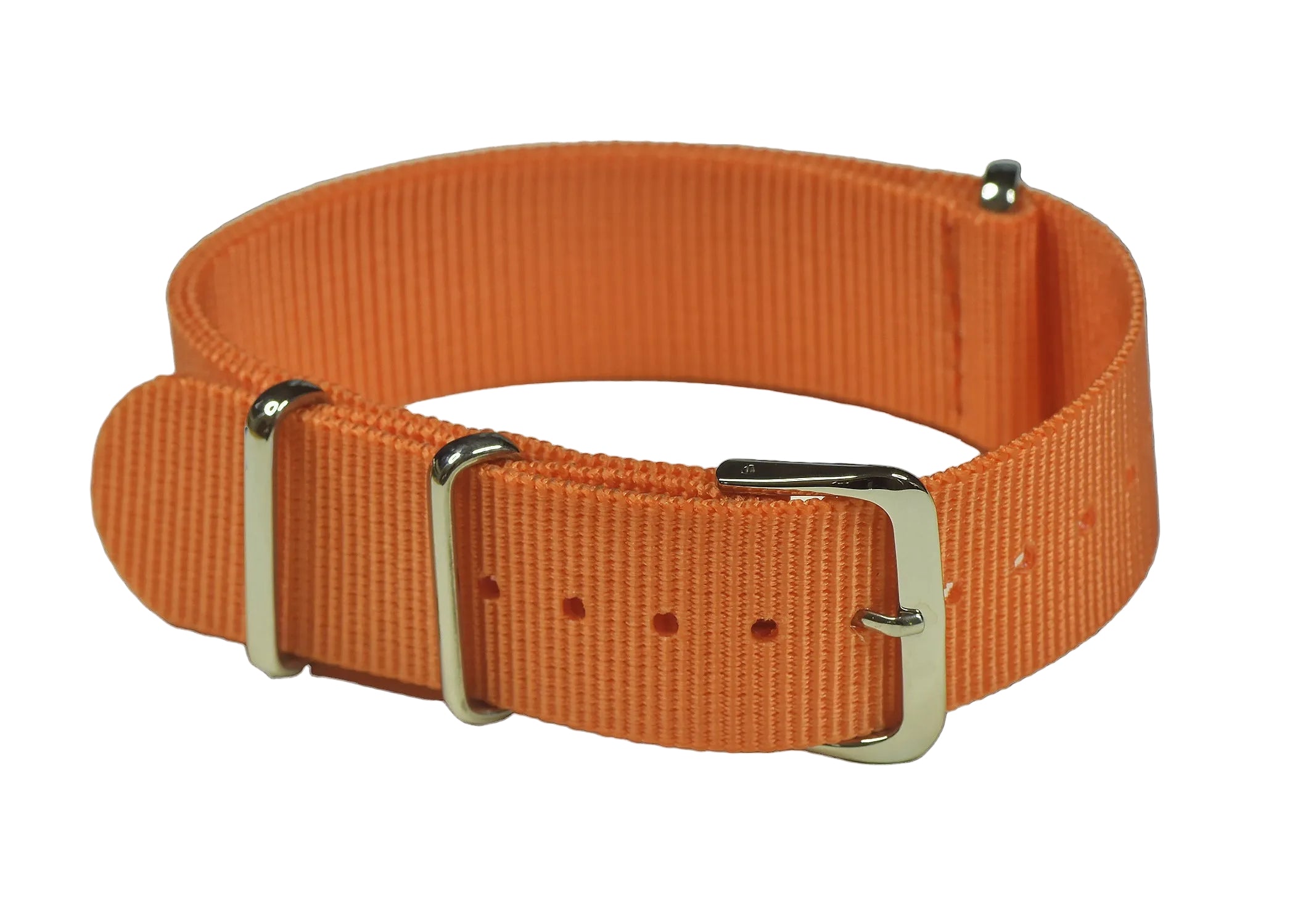 Correa de reloj militar NATO naranja SAR (variante no fluorescente) de 20 mm