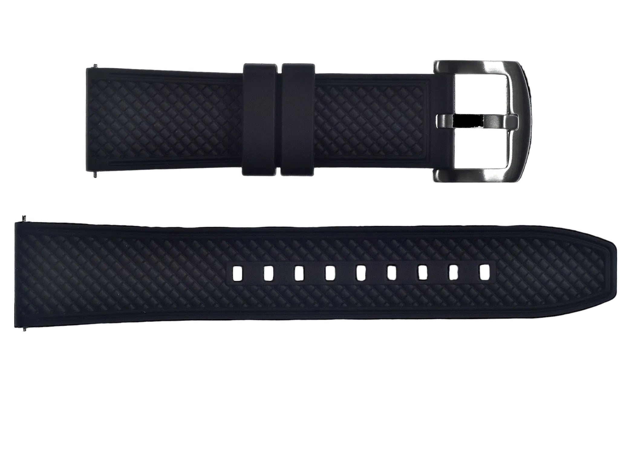 20mm FKM (Muster) Gummiband mit Schnellverschluss für schnelles und einfaches Anbringen und Abnehmen