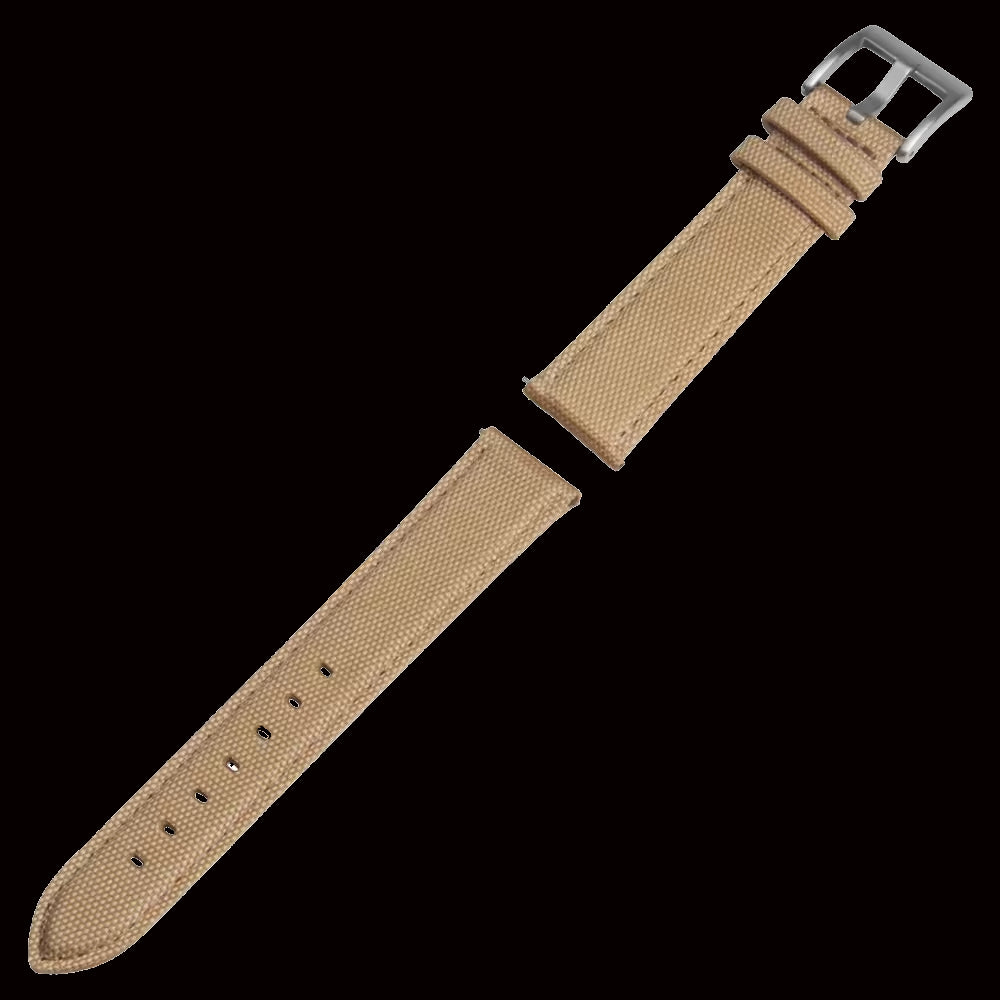 22mm Khaki Segeltuch CORDURA® Uhrenarmband