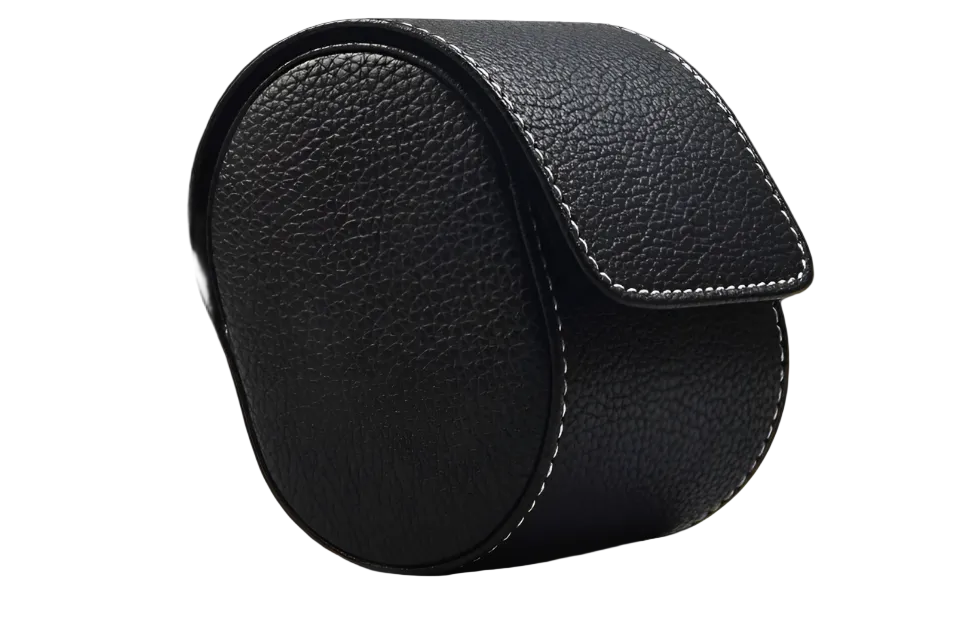Caja protectora de reloj de cuero PU para proteger tu reloj durante viajes o almacenamiento