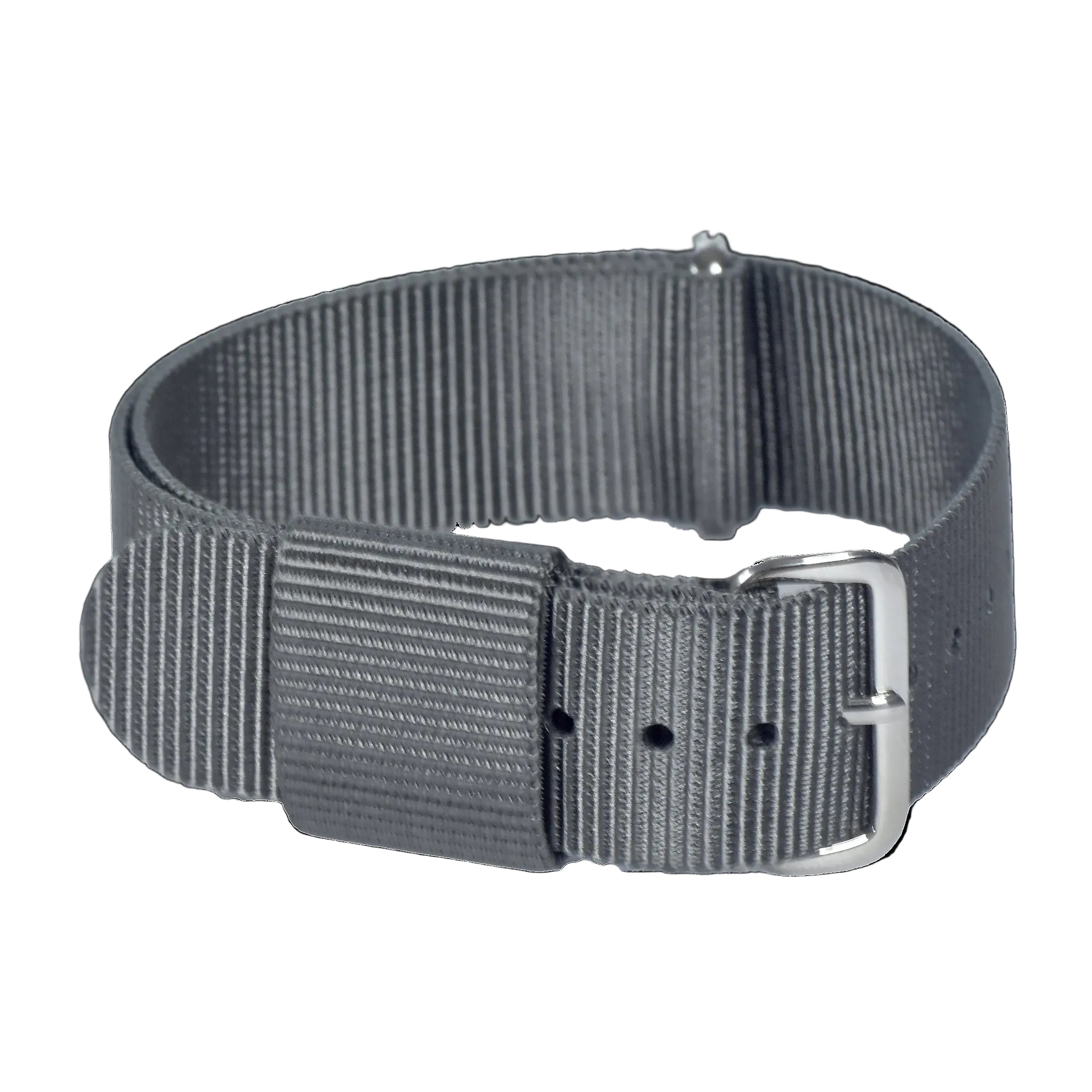 18mm graues US-Muster Nylon-Webband Militär-Uhrenarmband