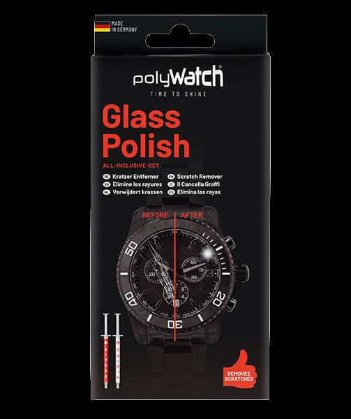 polyWatch removedor de rayaduras (elimina rayaduras de cristales de reloj minerales y de zafiro)