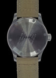 A-11 1940s WWII Pattern Automatic Military Watch – 100m Water Resistant, Box Sapphire Crystal, Retro 