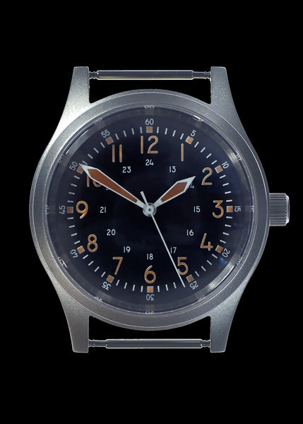 A-17 U.S. 1950s Korean War Pattern Military Watch – Automatic, 100m / 330ft Water Resistant, Box Sapphire Crystal