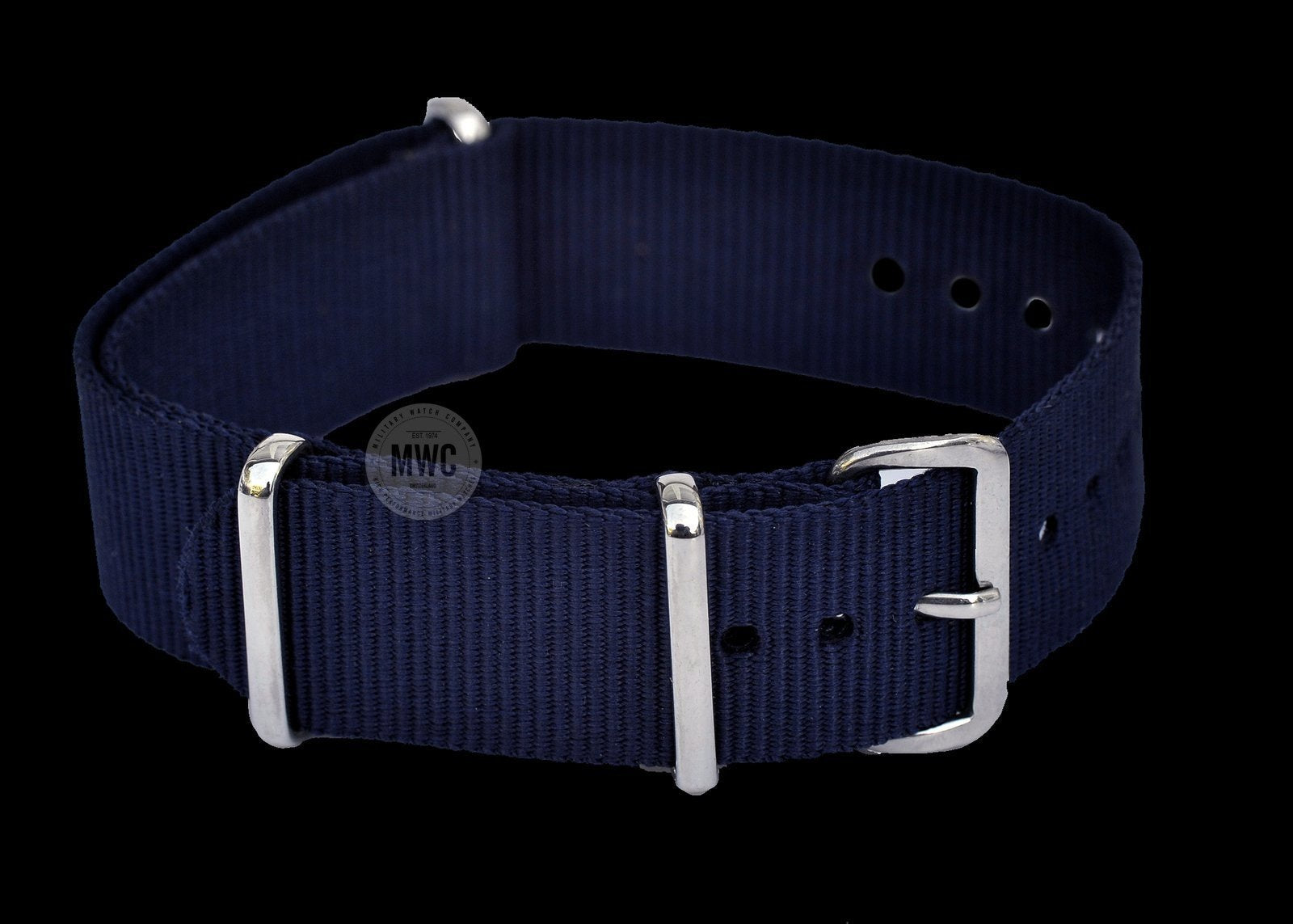 22mm Marineblaues NATO-Militär-Uhrenarmband