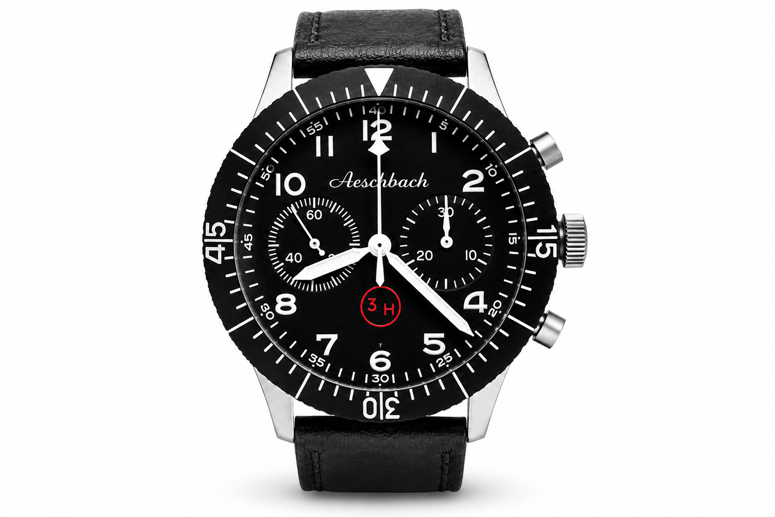 Aeschbach Mechanical Luftwaffe Bund NATO Pattern Chronograph