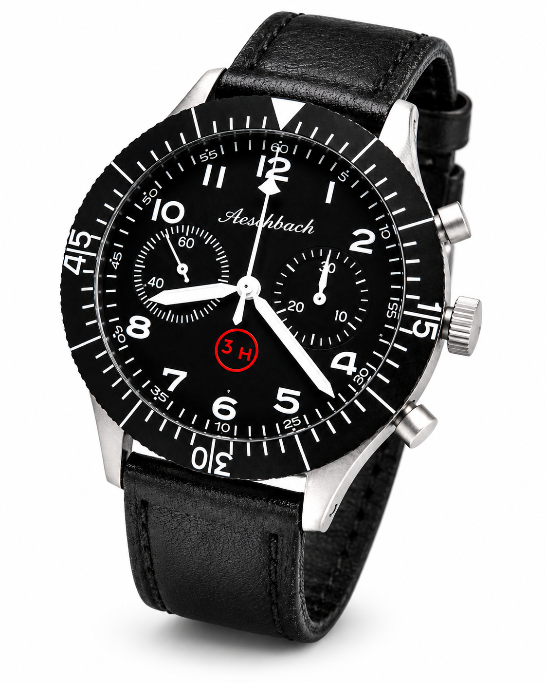 Aeschbach Mechanische Luftwaffe Bund NATO Muster Chronograph