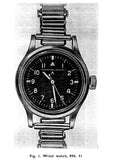 GG-W-113 U.S. 1960s Pattern Automatic Military Watch – 100m Water Resistant, Sapphire Box Crystal, Retro Stainless Steel 