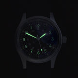 GG-W-113 U.S. 1960s Pattern Automatic Military Watch – 100m Water Resistant, Sapphire Box Crystal, Retro Stainless Steel 
