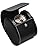 Boîte de montre en cuir PU protectrice pour protéger votre montre en voyage ou en stockage