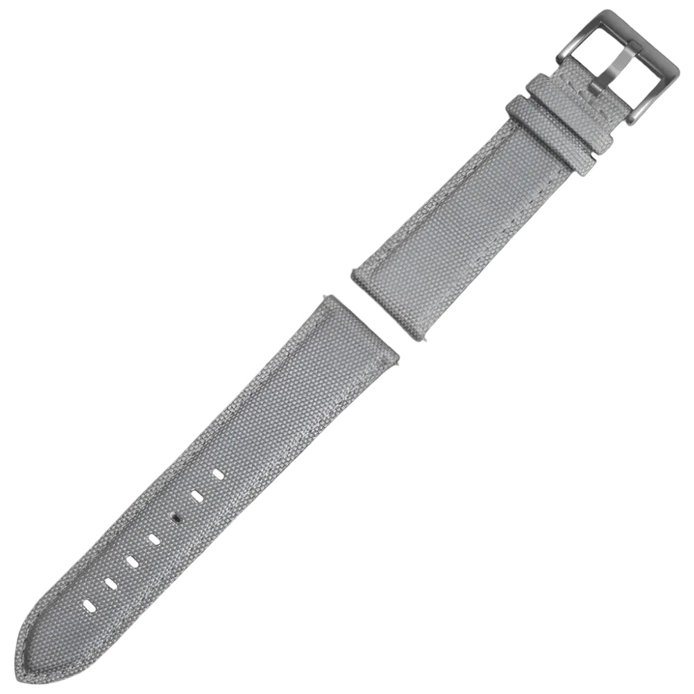 22mm Hellgraues Segeltuch CORDURA® Uhrenarmband