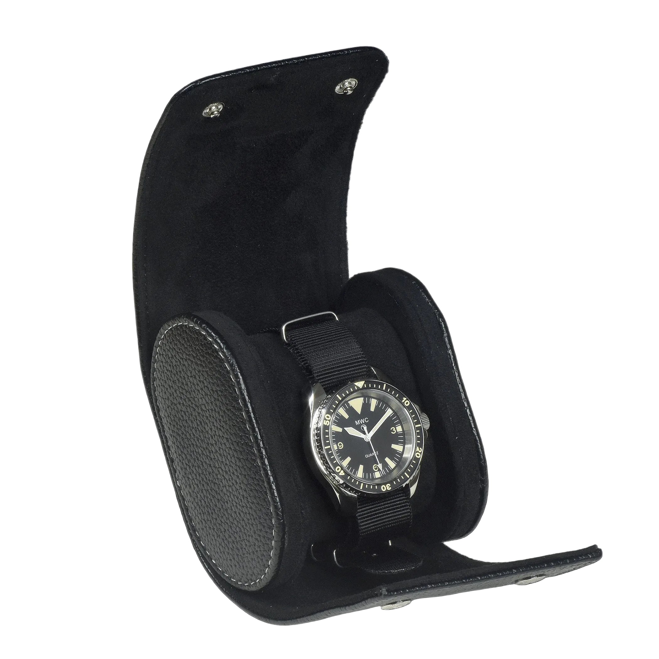 Boîte de montre en cuir PU protectrice pour protéger votre montre en voyage ou en stockage