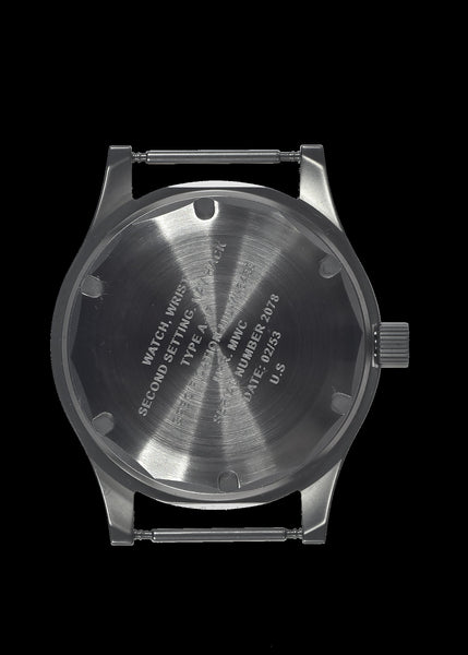 A-17 U.S. 1950s Korean War Pattern Military Watch – Automatic, 100m / 330ft Water Resistant, Box Sapphire Crystal