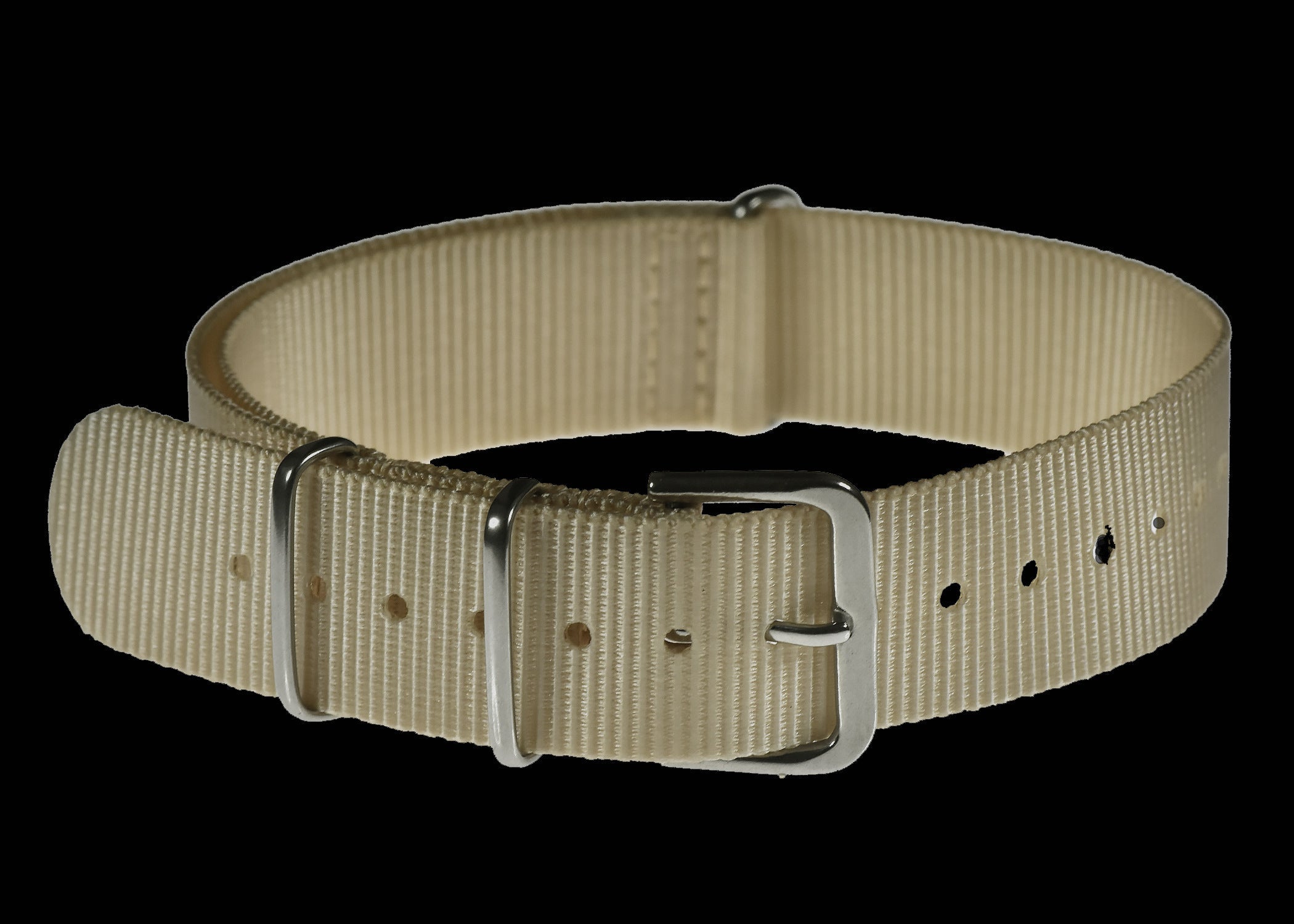 18mm NATO-Gurtband - Hellbeige / Wüstemuster