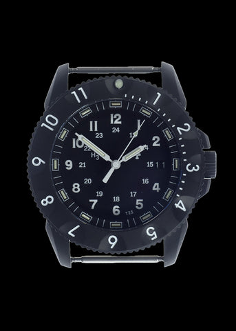 MWC P656 2025 Model PVD Tactical Series Watch with GTLS Tritium, Sapphire Crystal and Ten Year Battery Life