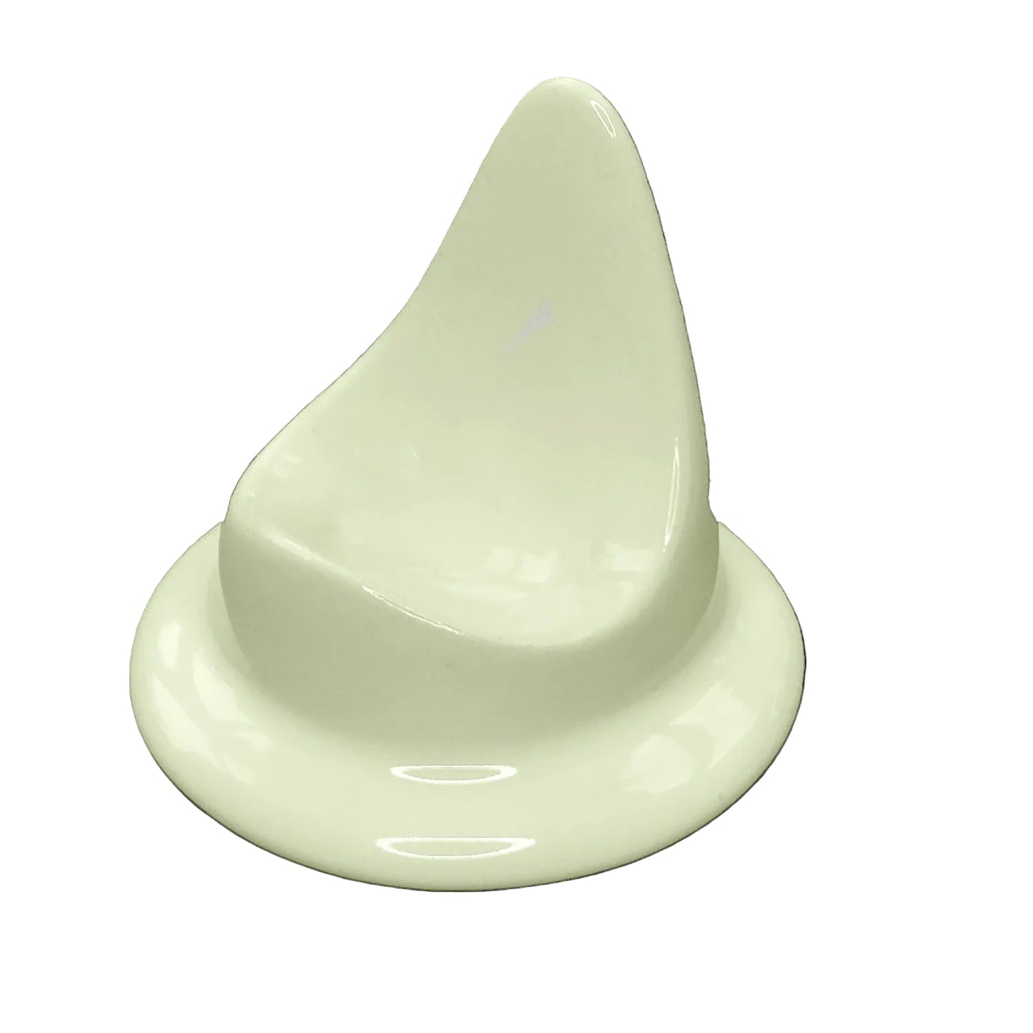 Creme-Porzellan / Keramik Taschenuhren Tisch-/Desktop-Ständer