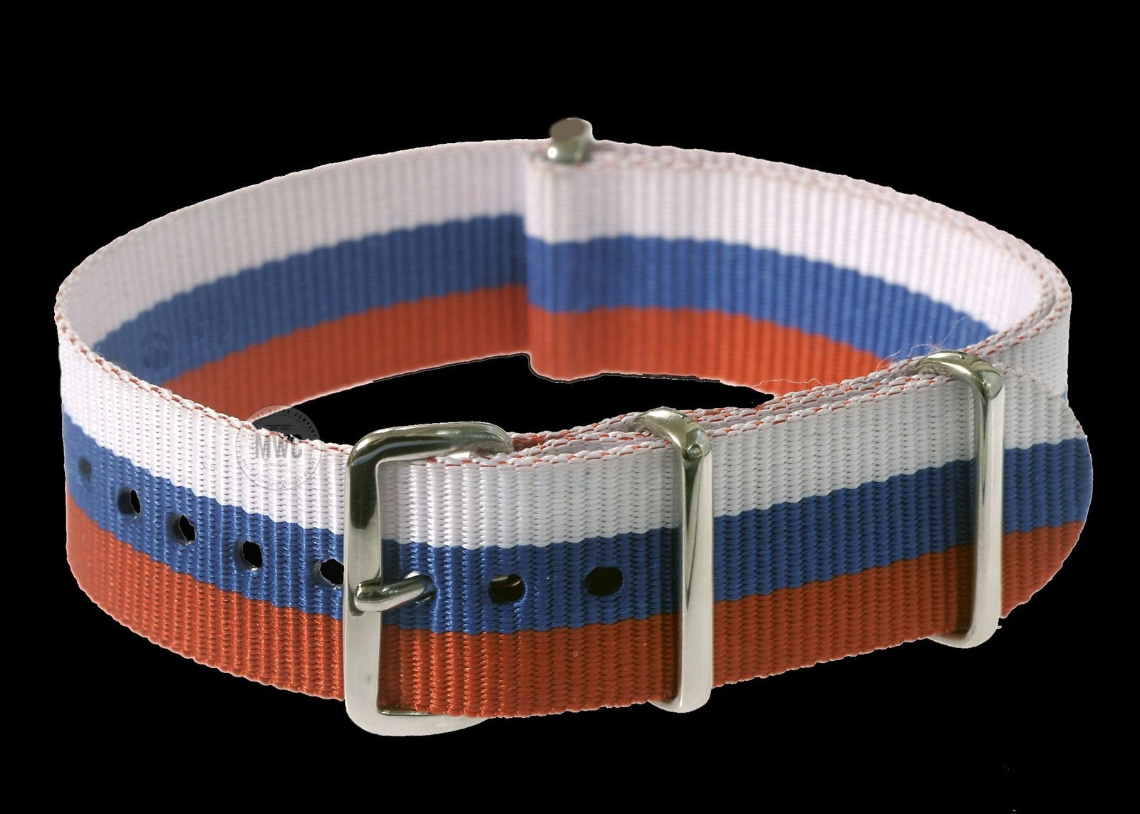 Bracelet de montre militaire NATO motif russe 20mm