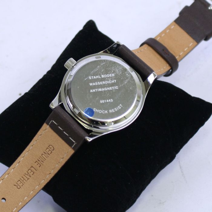 Selza Kriegsmarine (Deutsche Marine) WW2 Muster Uhr mit 21-Jewel Automatikmechanik