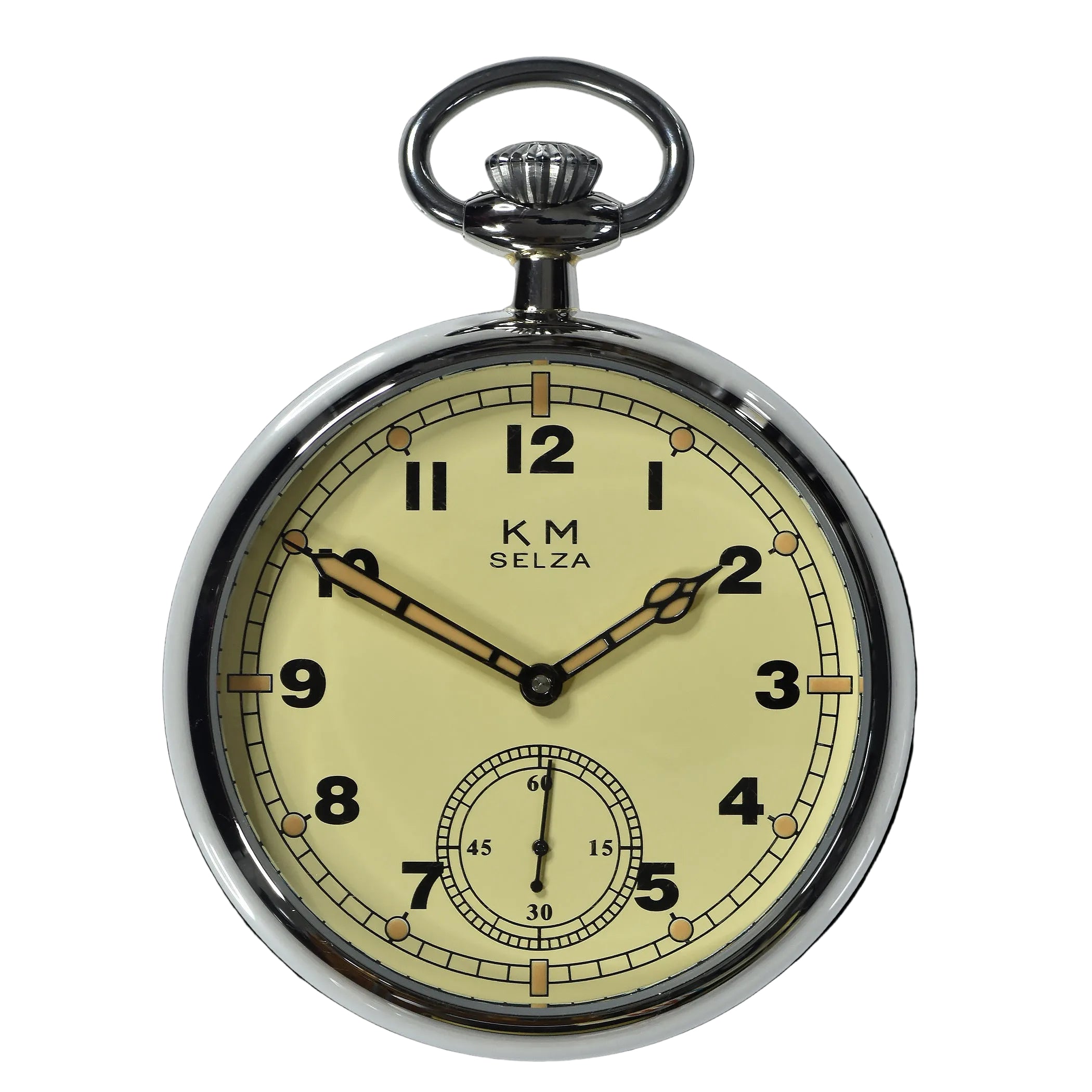 Selza WW2 Pattern German Navy (Kriegsmarine) 17 Jewel Hand Wound Military Pocket Watch