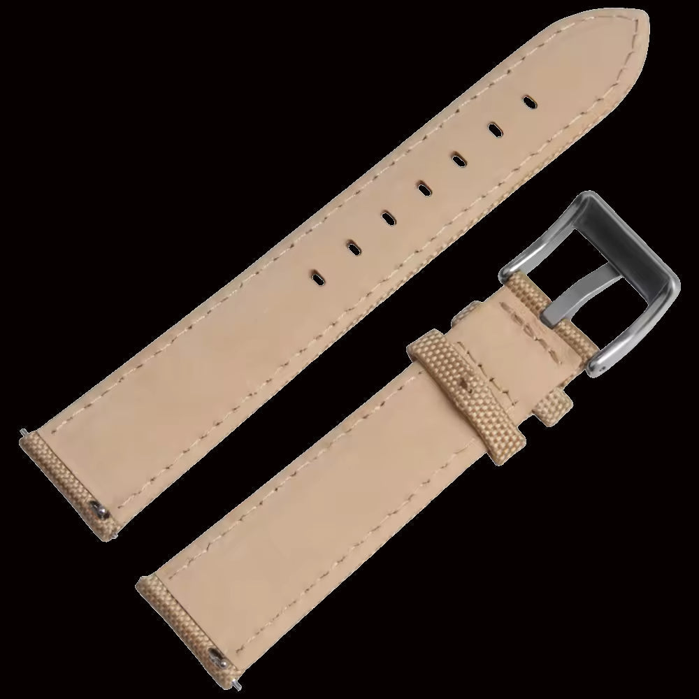 20mm Khaki Segeltuch CORDURA® Uhrenarmband