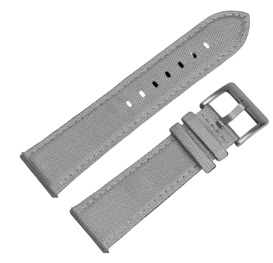 Cinturino in tessuto vela CORDURA® grigio chiaro 20mm