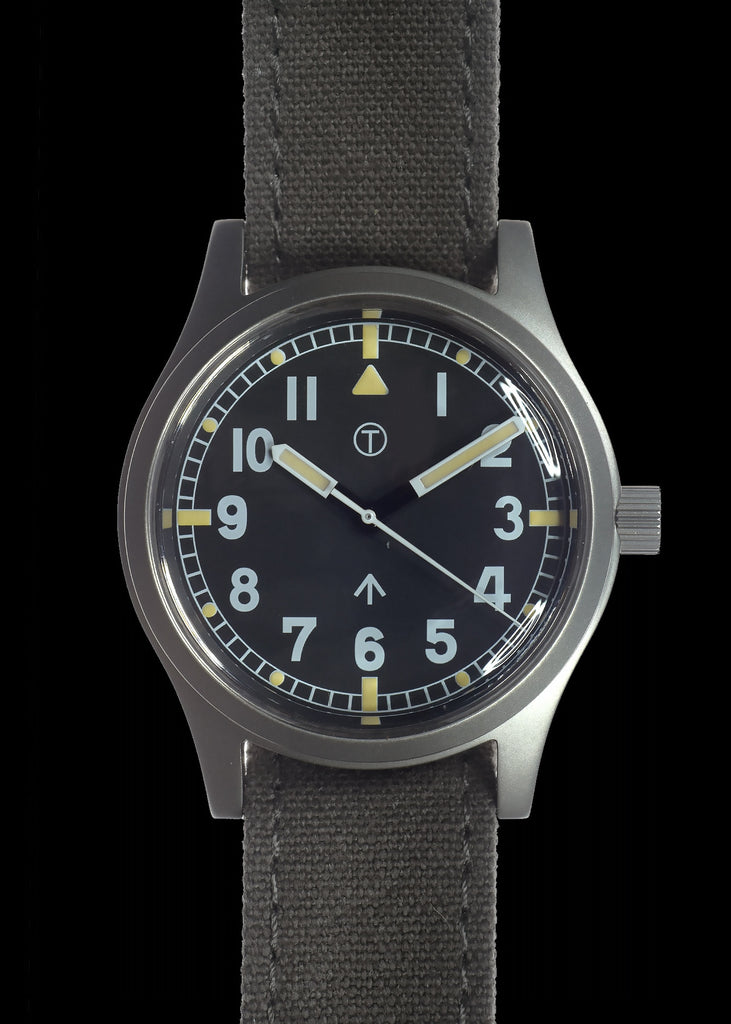 MWC 1940s to 1960s Pattern General Service Watch with Sterile Dial and 24 Jewel Automatic Movement