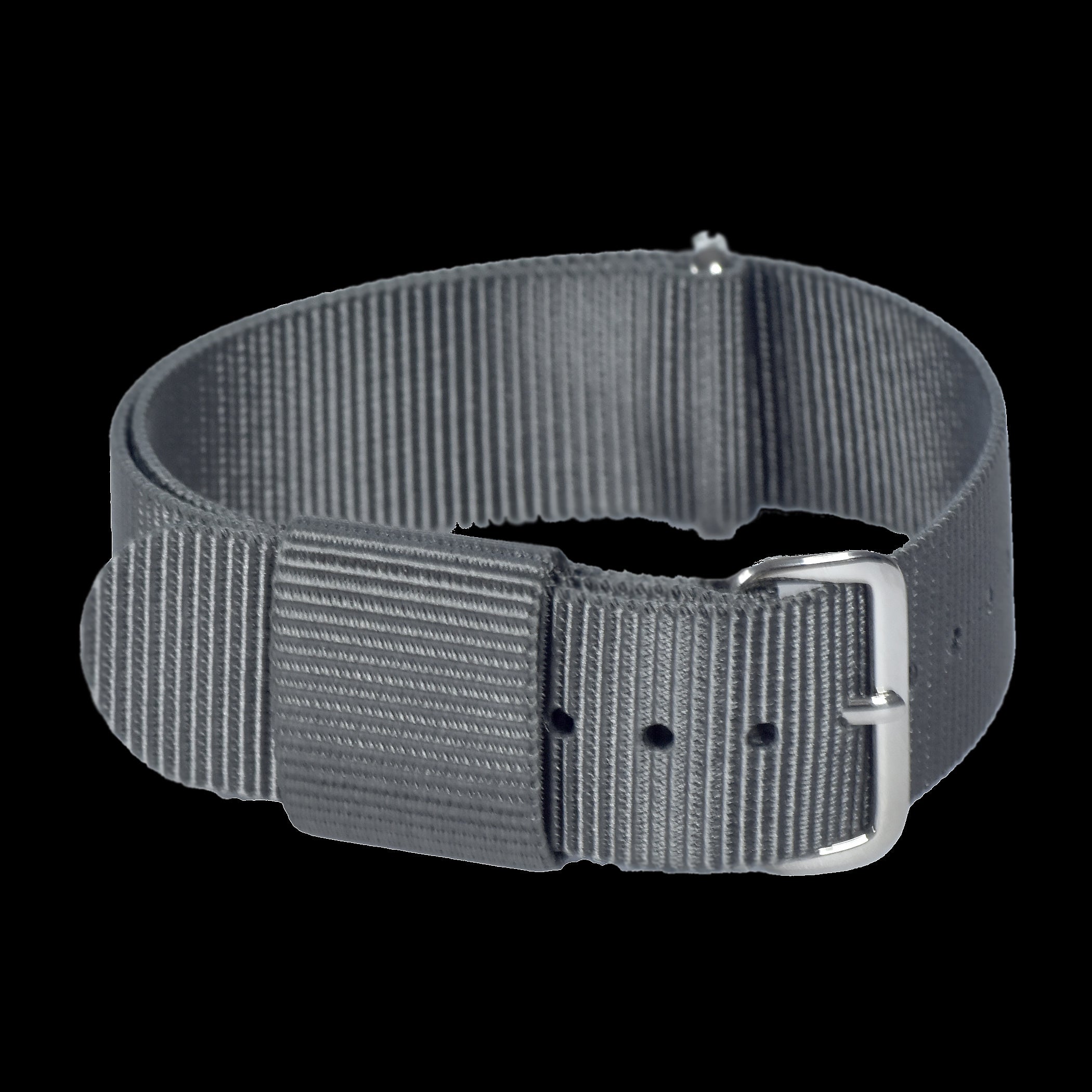 18mm graues US-Muster Nylon-Webband Militär-Uhrenarmband