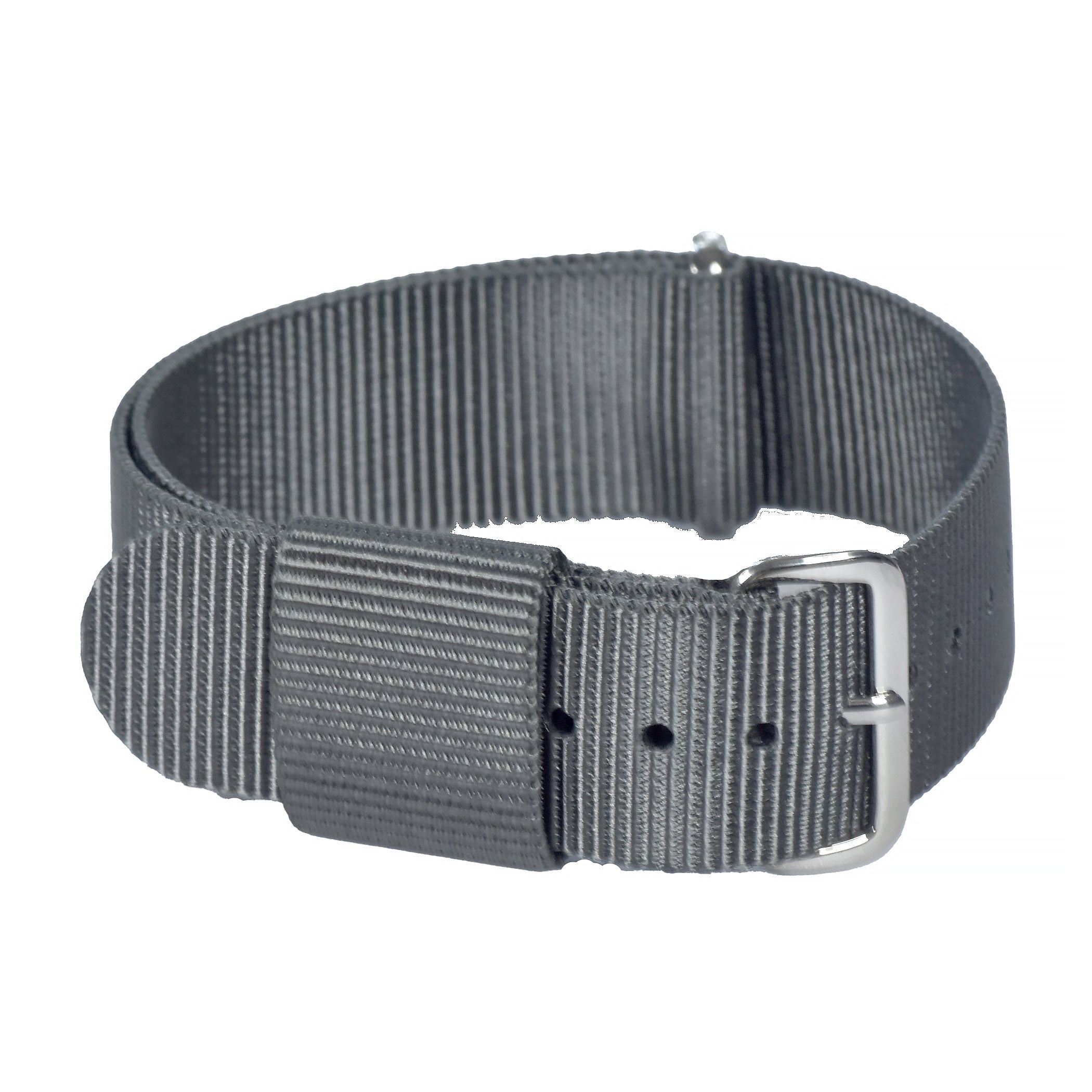 18mm US-Muster Graues Militär-Uhrenarmband