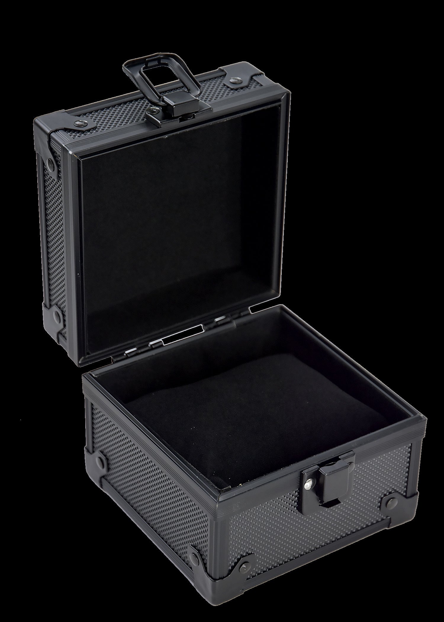 MWC Schützende Reise-Uhrenbox mit leerer Platte zur Anpassung/Gravur